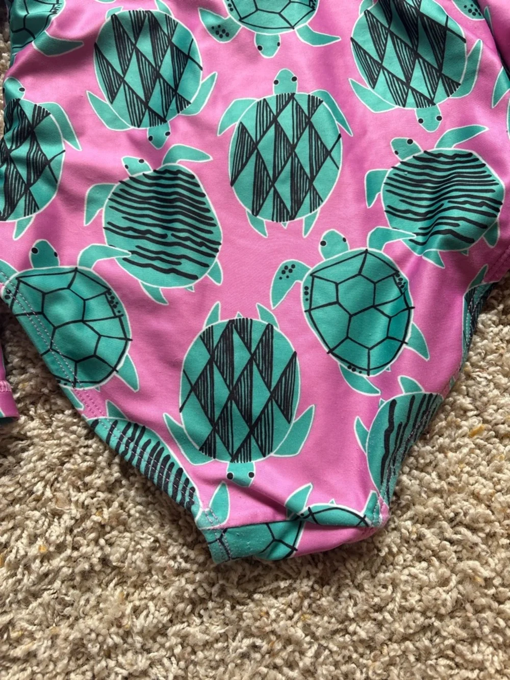 Hanna Andersson & Tea Collection Rash Guard Swim Bundle Girls Sz 8